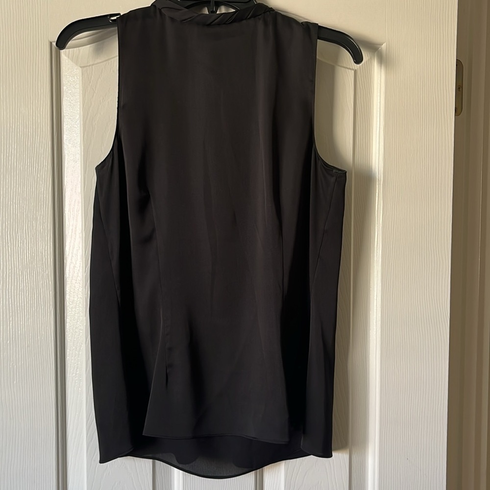 Halogen scoop neck black tank top size S - Picture 7 of 7